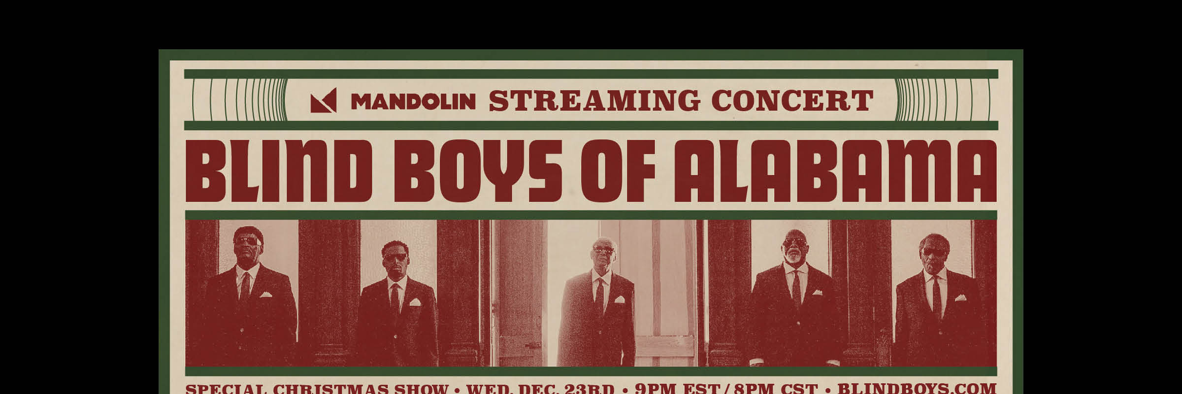 Blind Boys of Alabama Christmas Show - Livestream